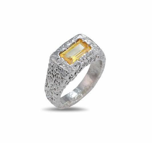 Lone Jewel Yellow - Ring