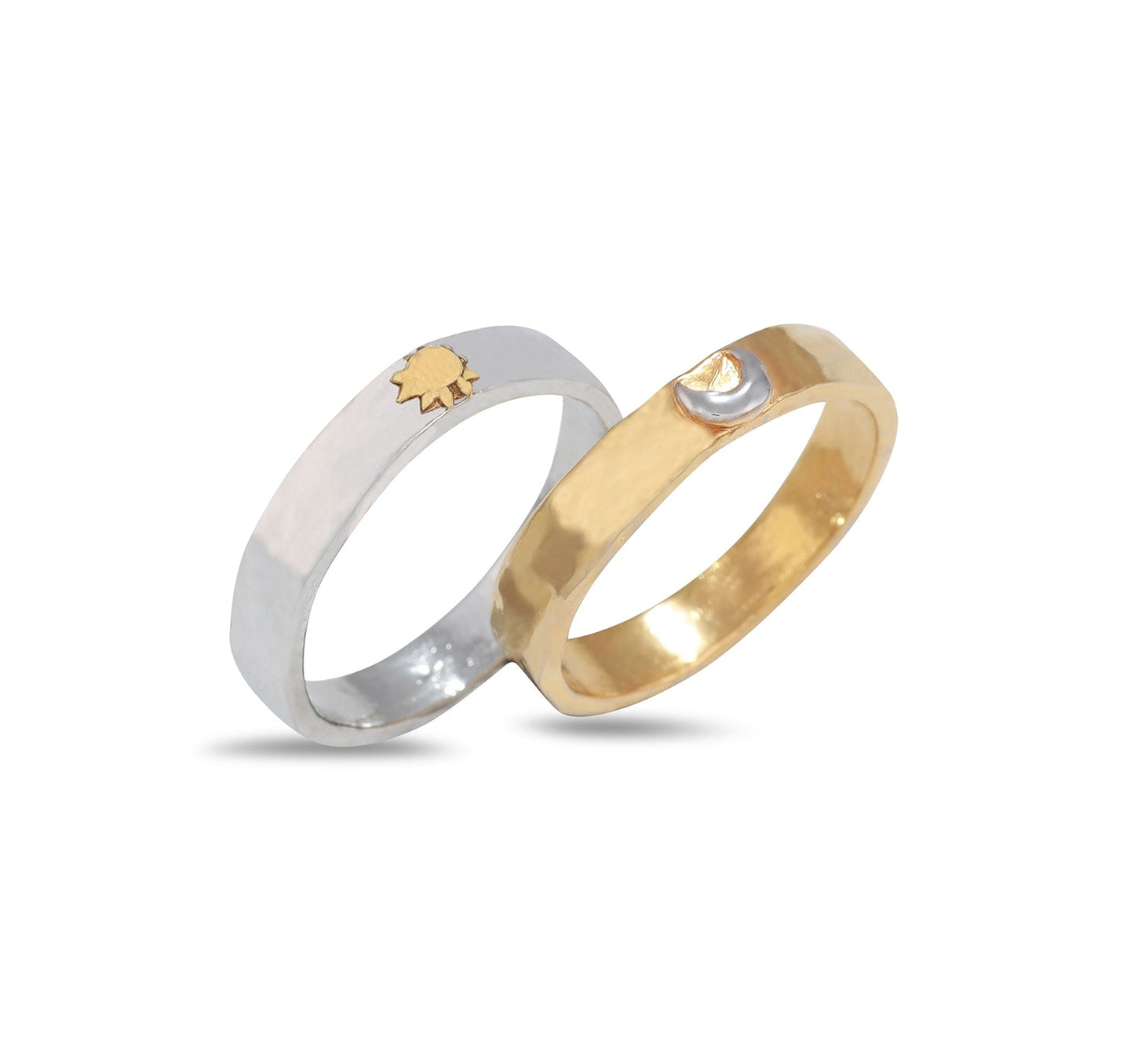 Sun & Moon - Rings