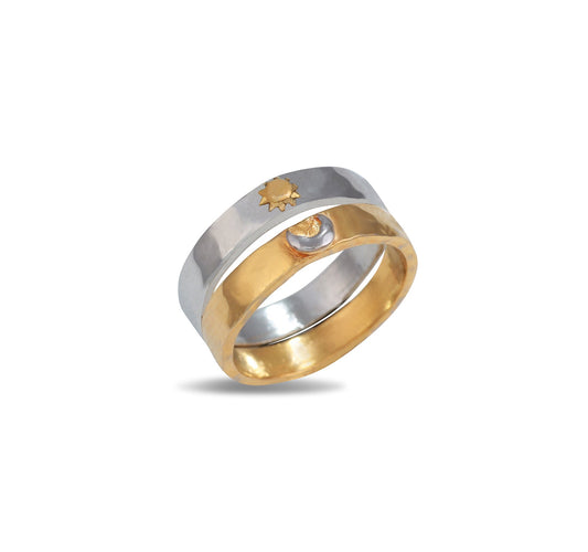 Sun & Moon - Rings